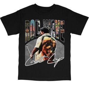 Rod Wave Black Graphic cotton T-Shirt